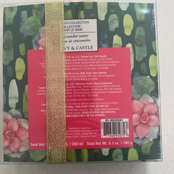 Ivy and Castle Bath collection - cucumber - Picture 2 of 2